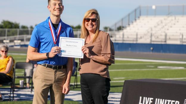 2021 Scholarship Winner Wesley Crites